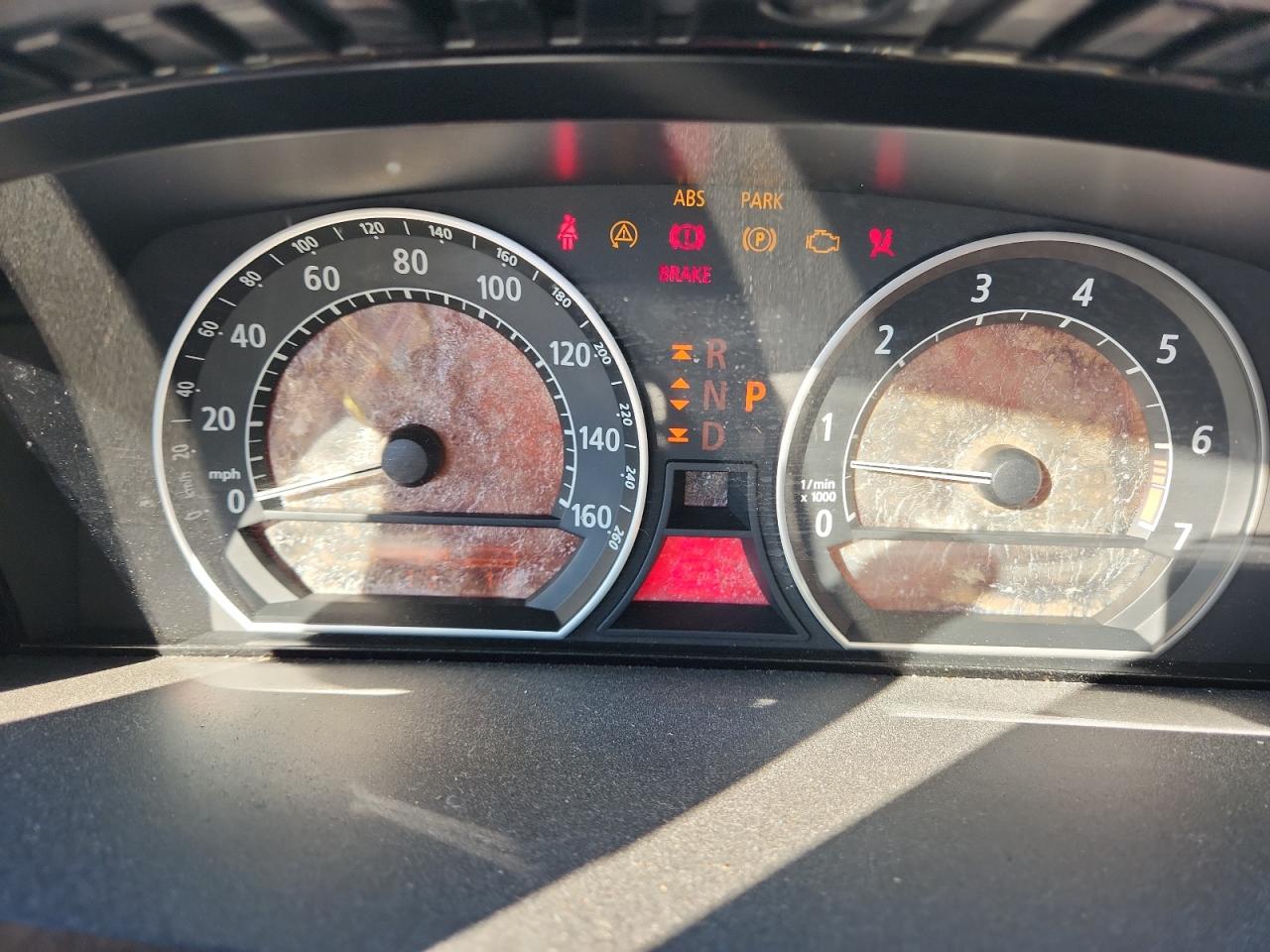 2003 Bmw 745 Li Серый vin: WBAGN63453DS43766