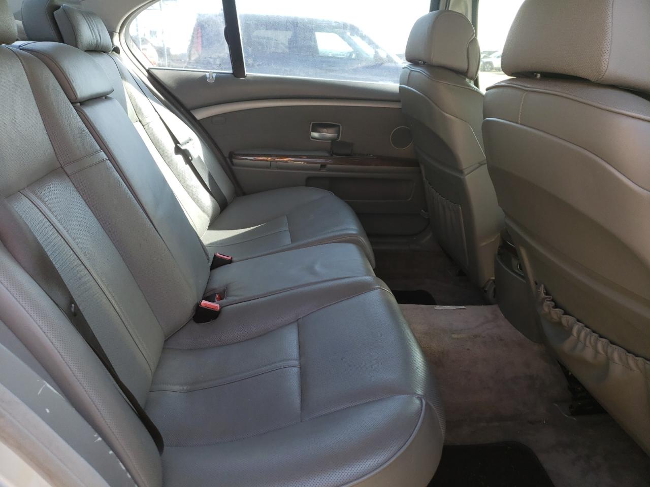 2004 Bmw 745 Li Gray vin: WBAGN63454DS46751