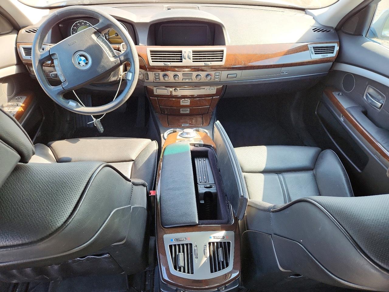 2003 Bmw 745 Li Silver vin: WBAGN63473DR13110