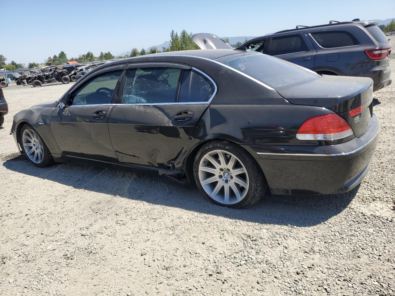 2002 Bmw 745 Li   Black vin: WBAGN63482DR02390