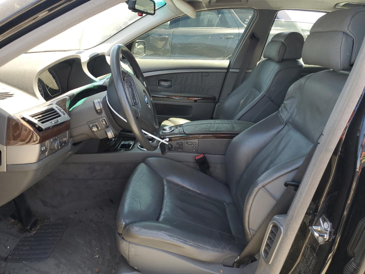 2002 Bmw 745 Li   Black vin: WBAGN63482DR02390