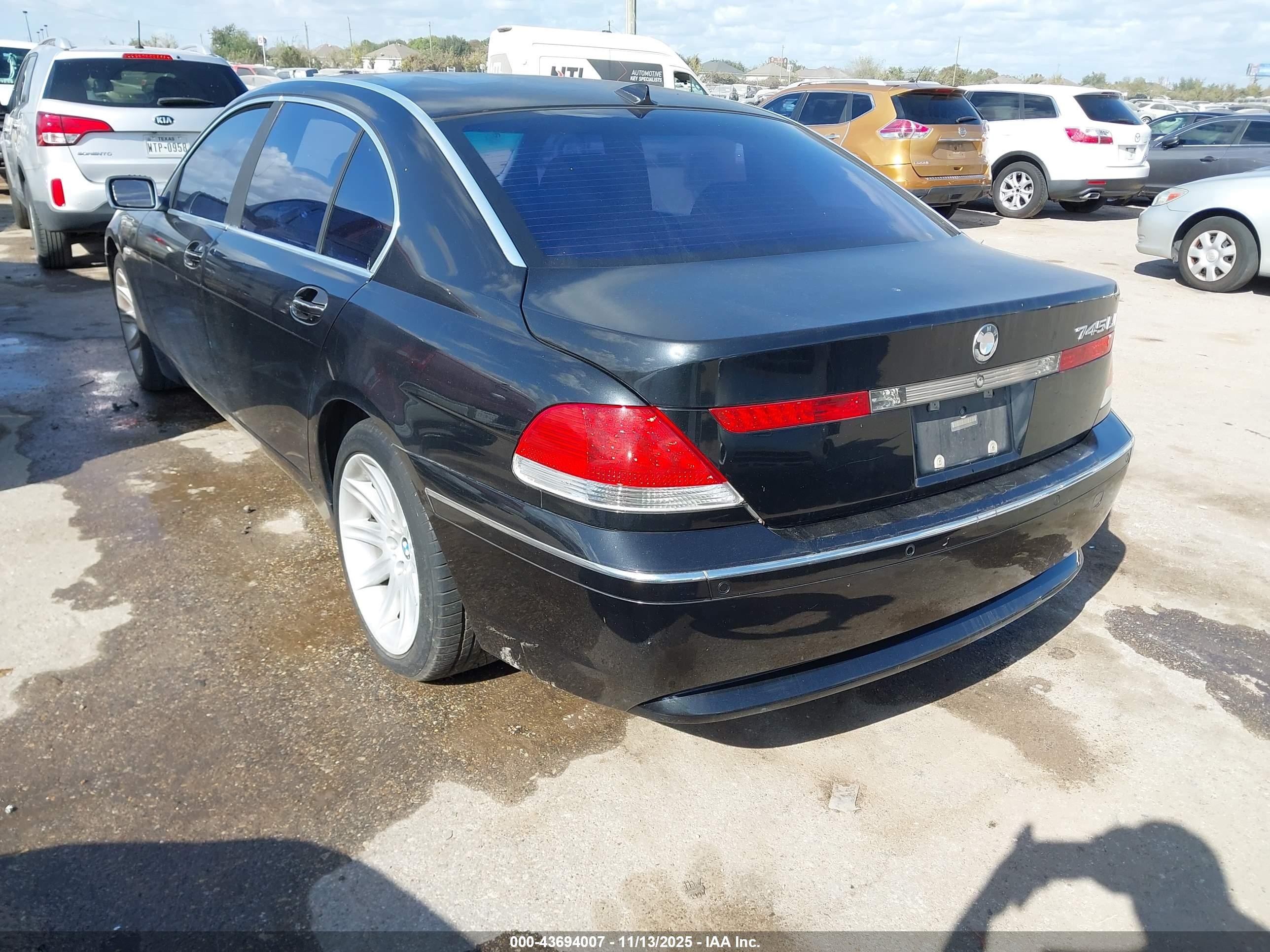 2002 Bmw 745li   Gray vin: WBAGN63482DR03930
