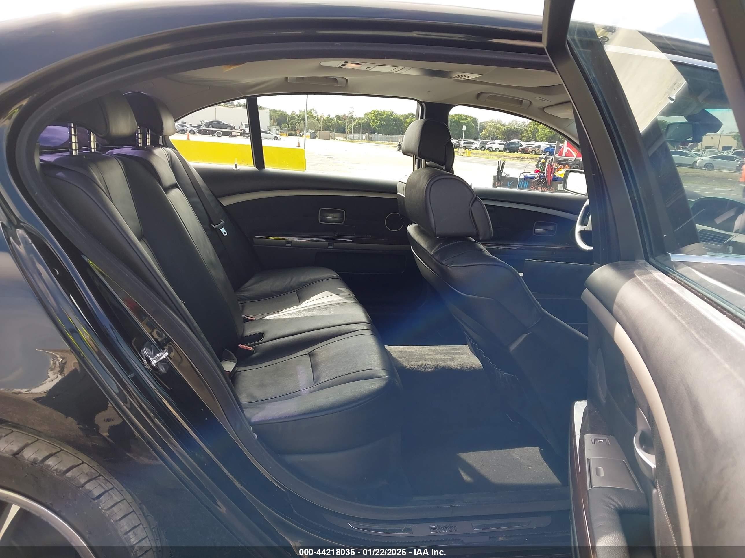 2003 Bmw 745li   Black vin: WBAGN63483DR18767