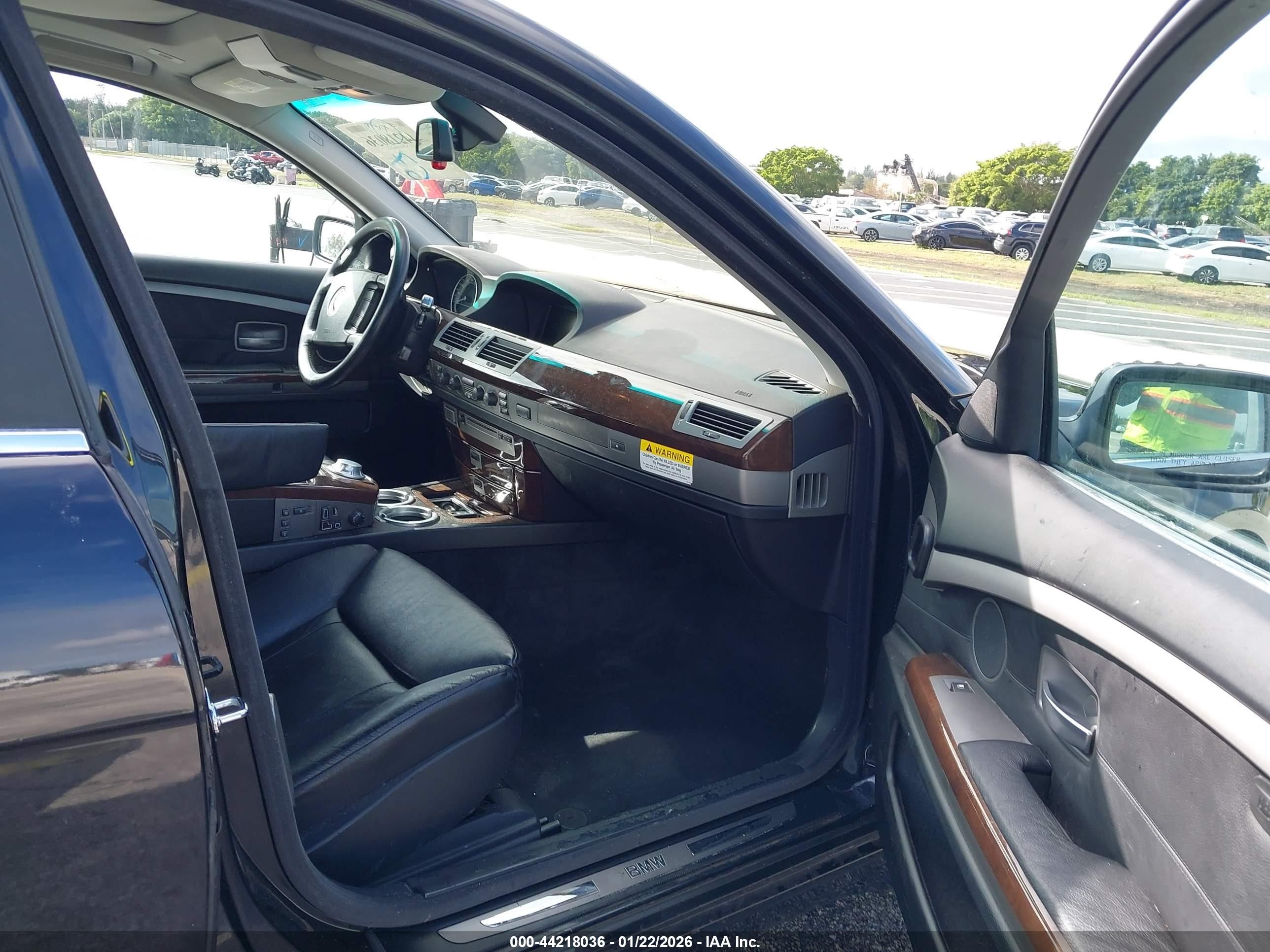 2003 Bmw 745li   Black vin: WBAGN63483DR18767