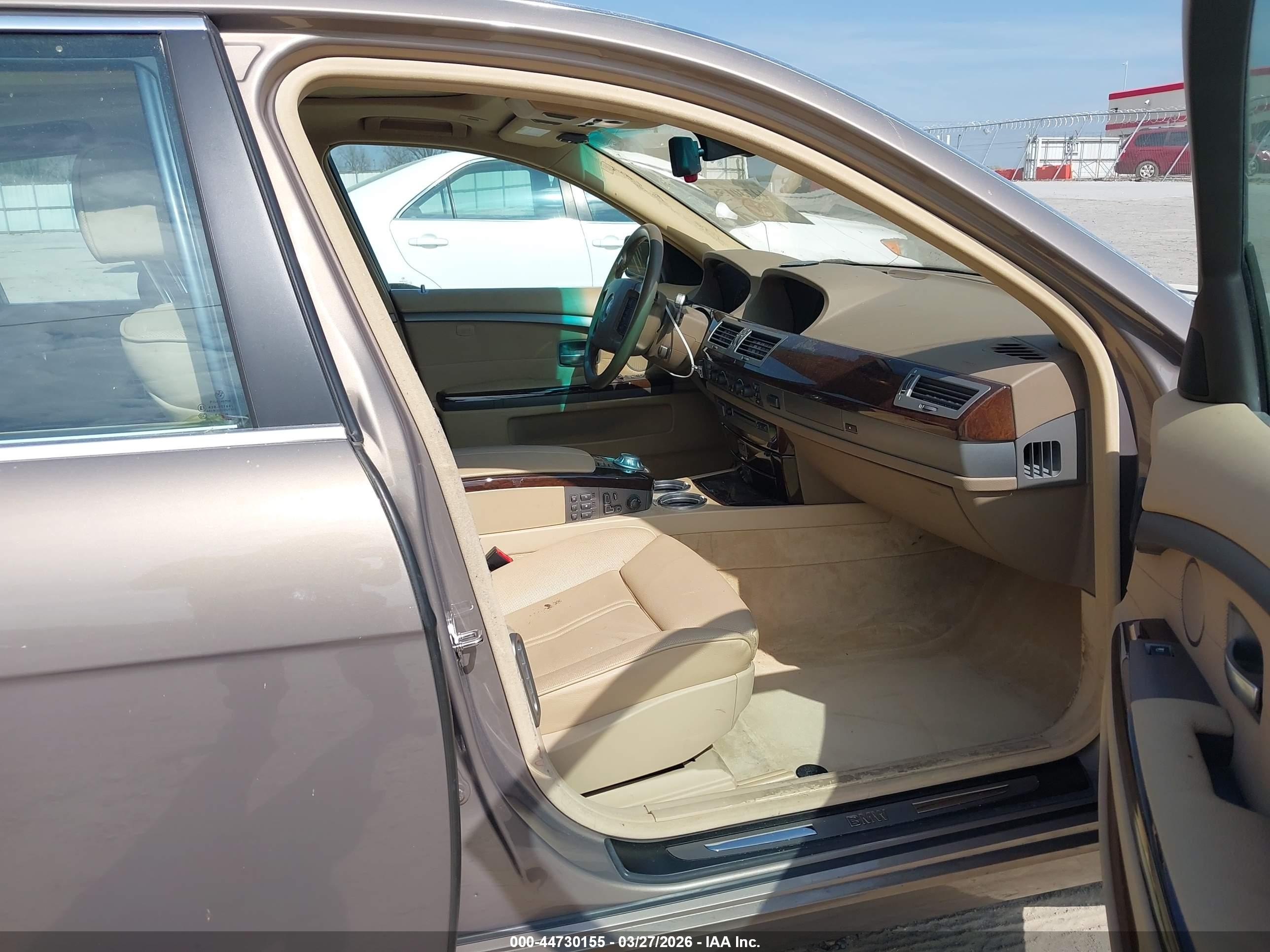 2004 Bmw 745li   Tan vin: WBAGN63484DS49546