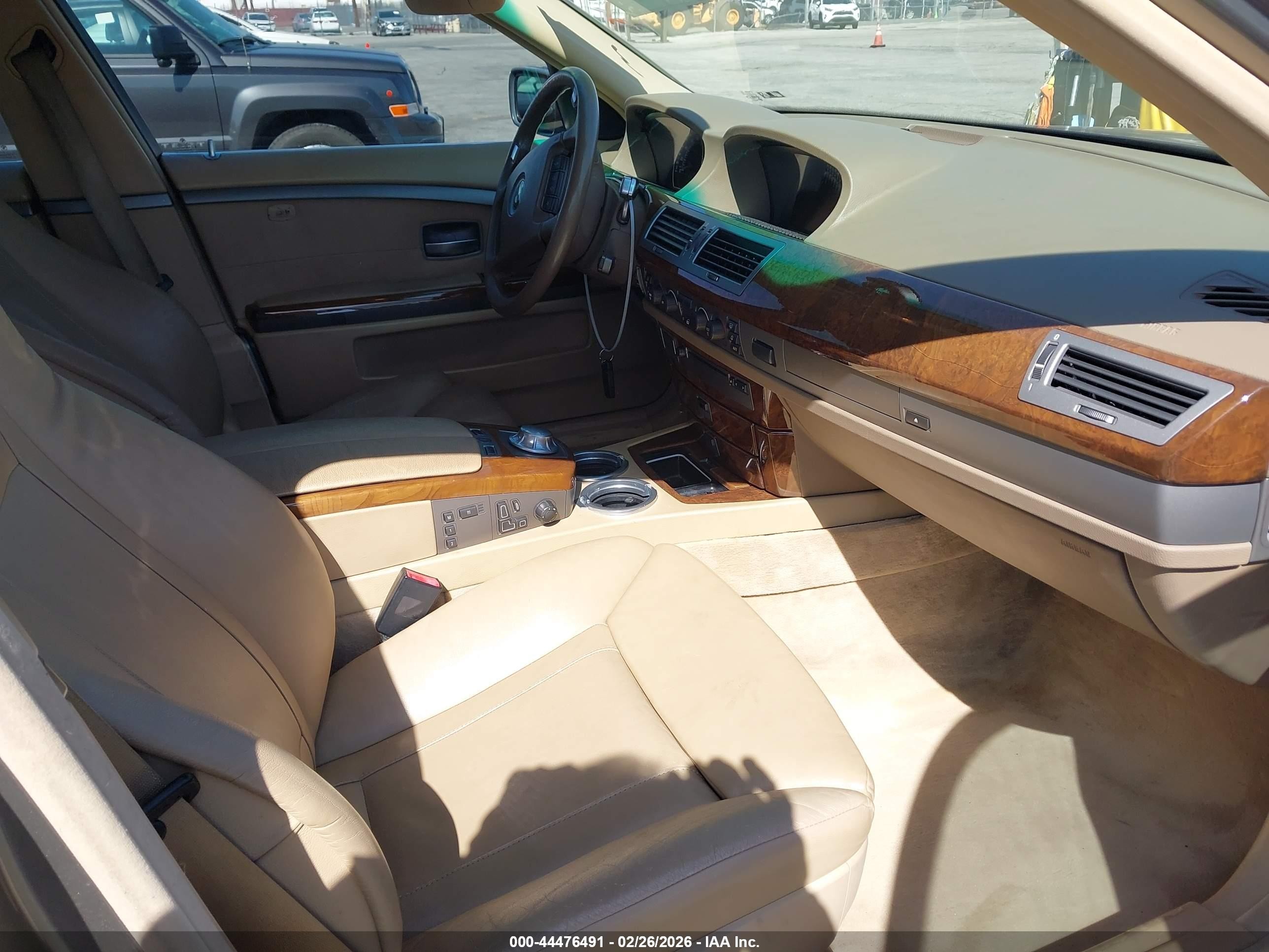 2003 Bmw 745li   Gray vin: WBAGN63493DR10242