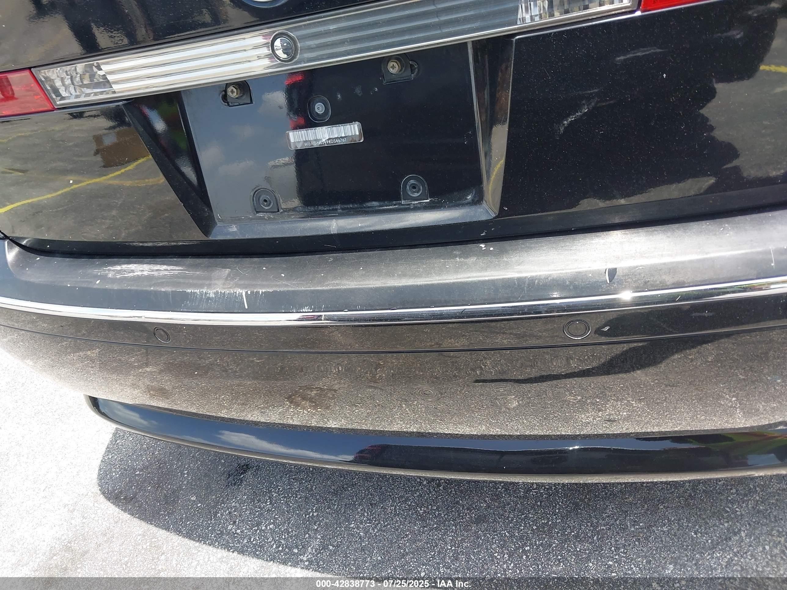 2004 Bmw 745li   Black vin: WBAGN63494DS46767