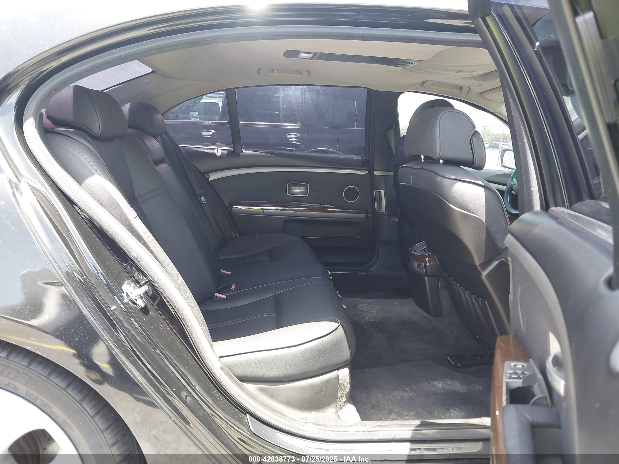 2004 Bmw 745li   Black vin: WBAGN63494DS46767
