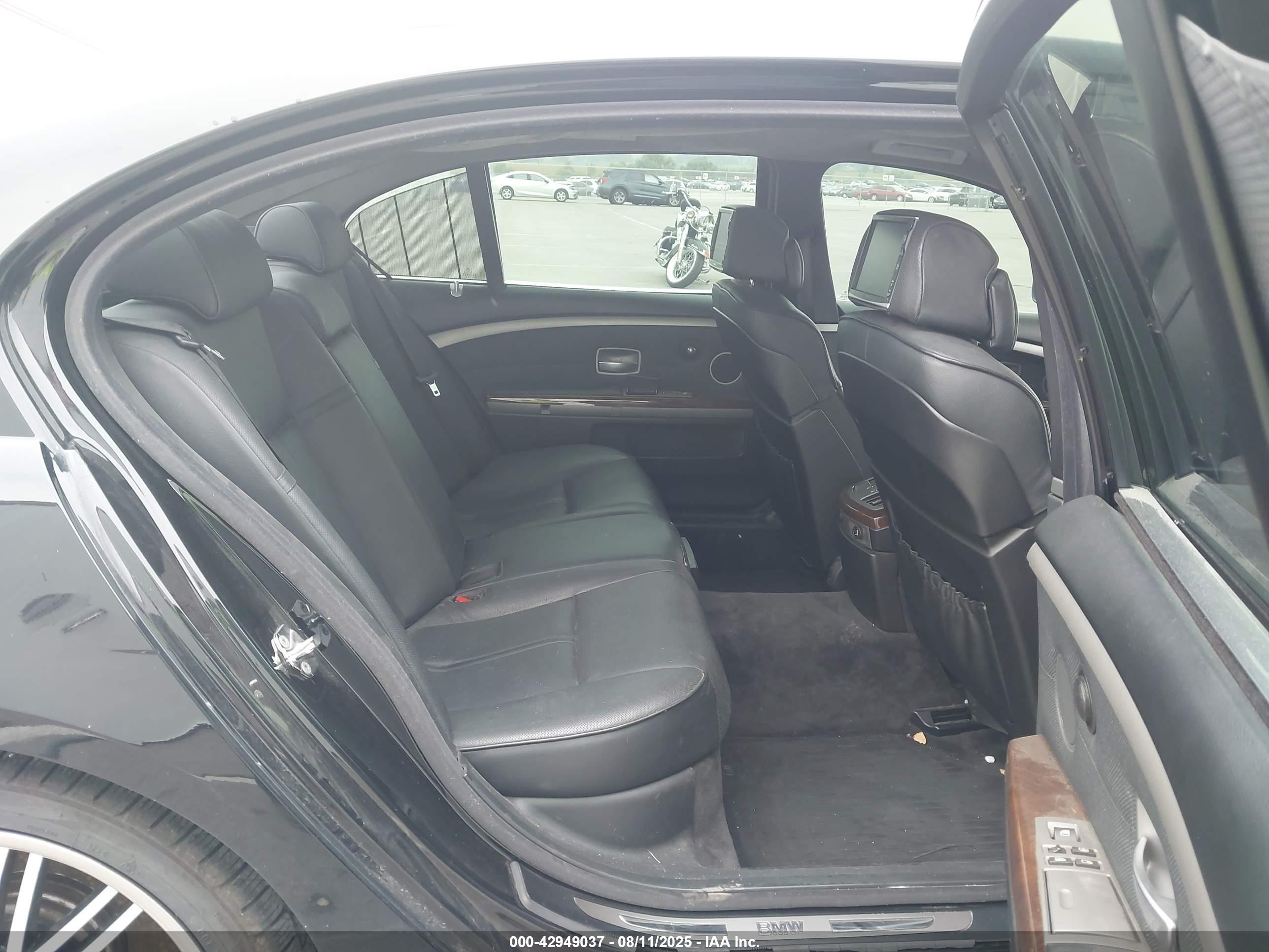 2004 Bmw 745li   Black vin: WBAGN63514DS51776