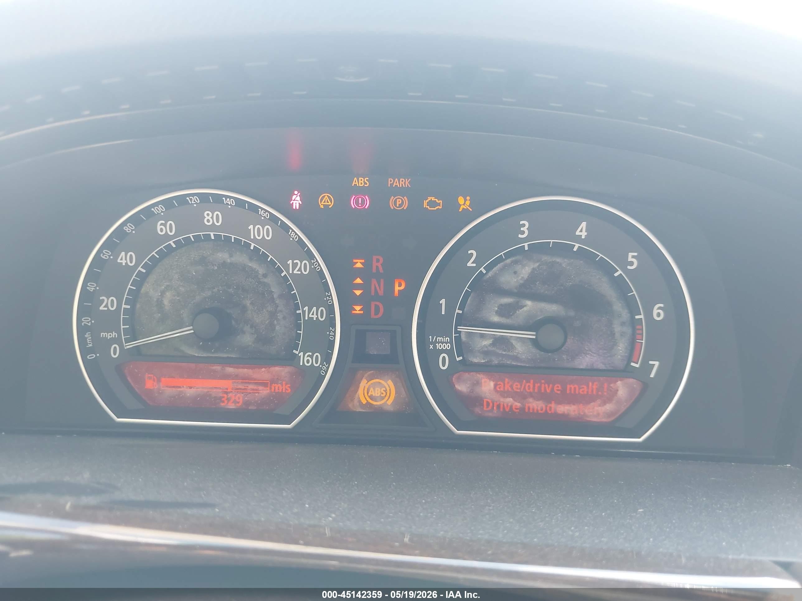 2005 Bmw 745li Black vin: WBAGN63515DS56834