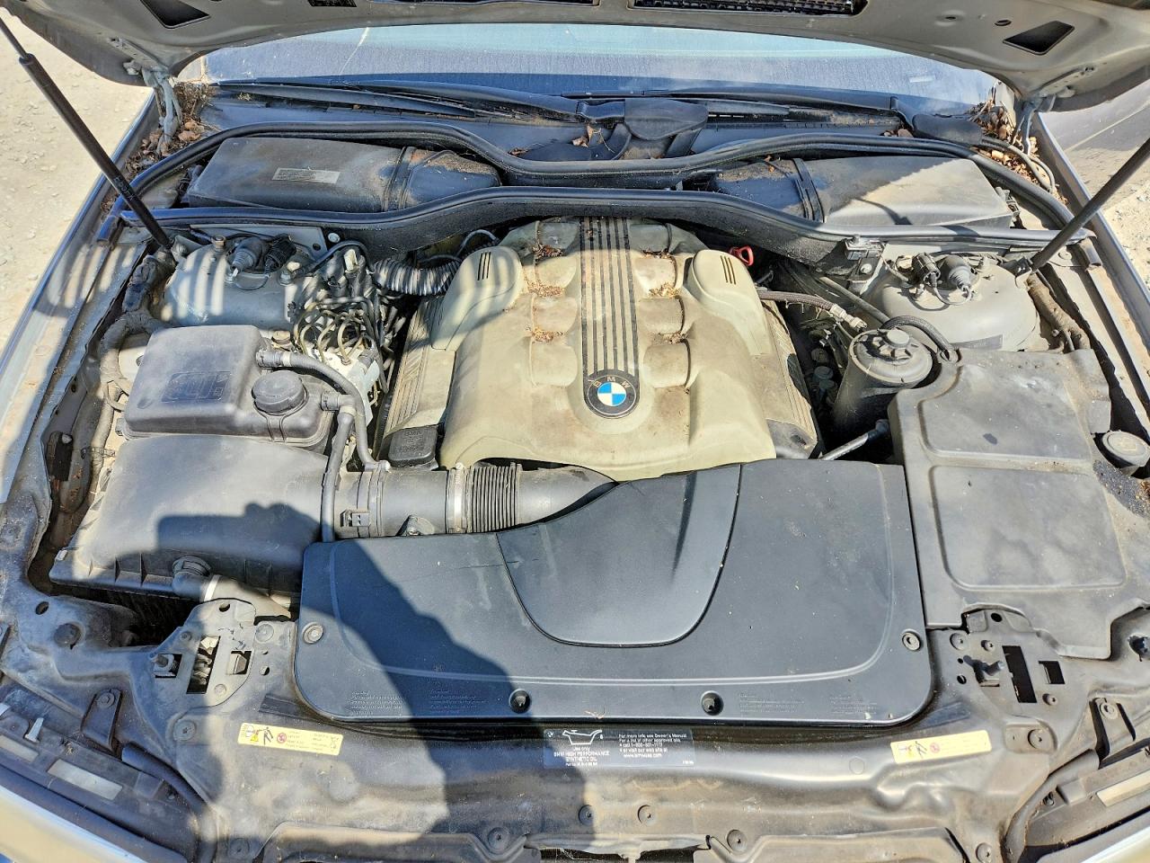 2004 Bmw 745 Li Silver vin: WBAGN63534DS54257