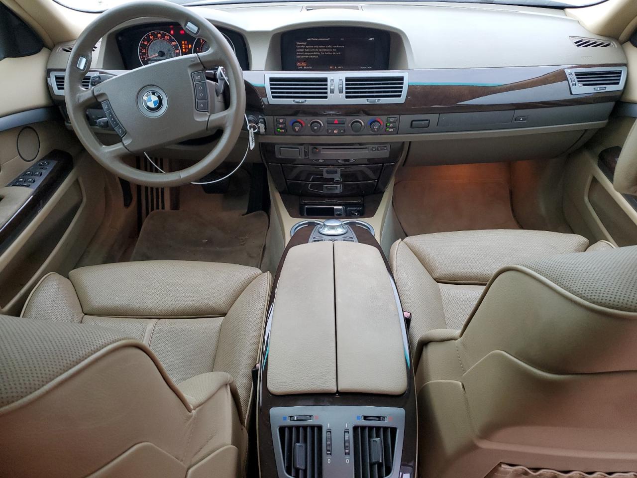 2005 Bmw 745 Li   White vin: WBAGN63545DS58481