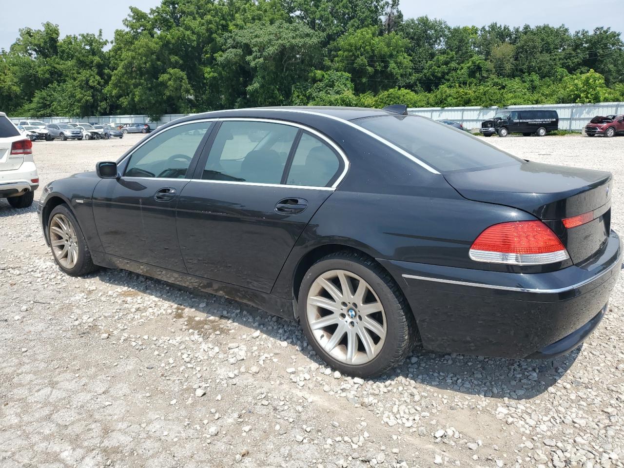 2005 Bmw 745 Li   Black vin: WBAGN63545DS59095
