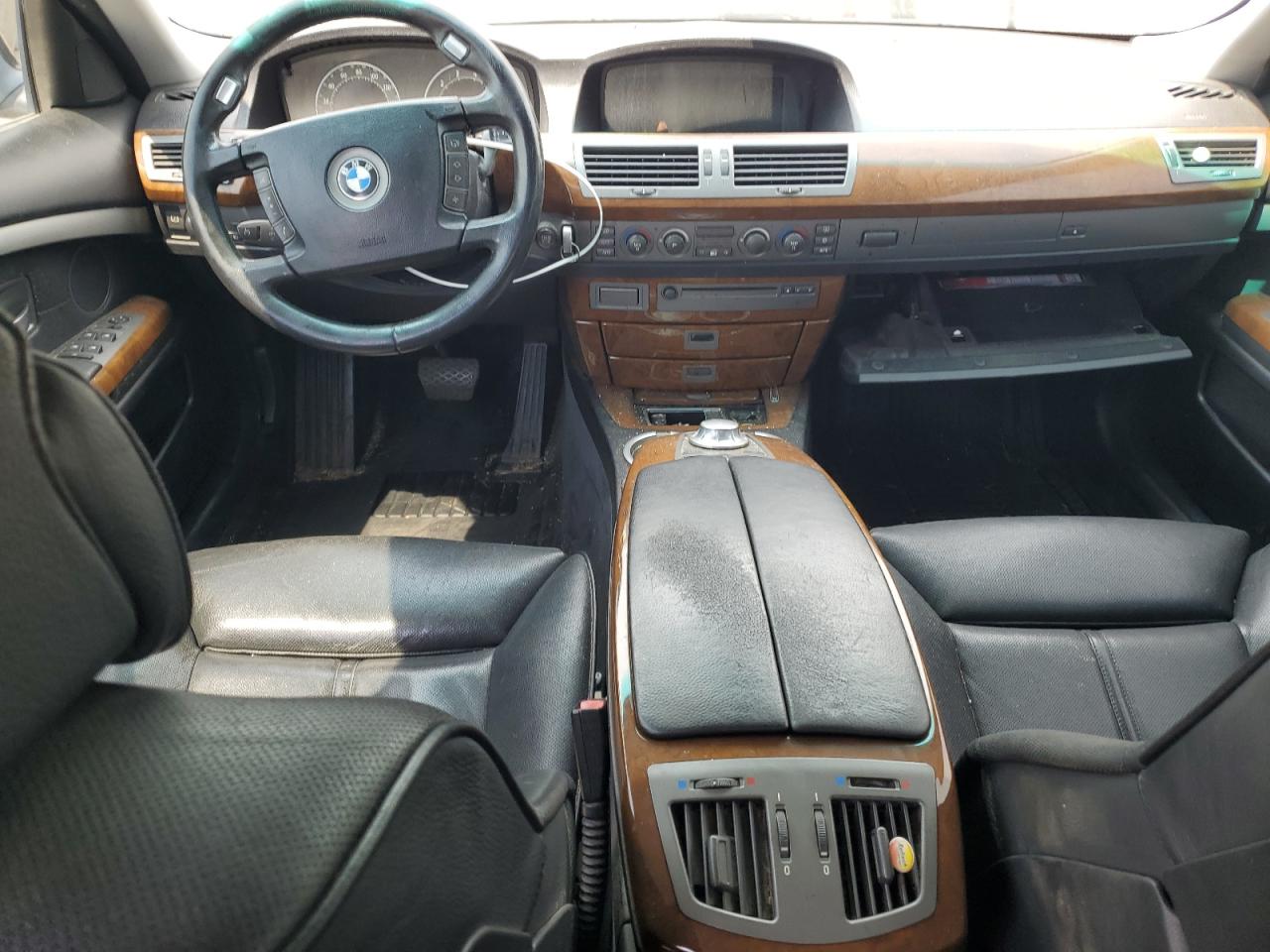 2005 Bmw 745 Li   Black vin: WBAGN63545DS59095