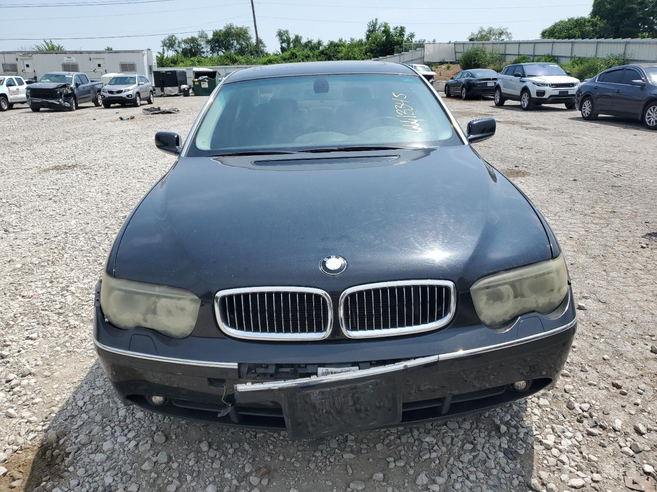 2005 Bmw 745 Li   Black vin: WBAGN63545DS59095