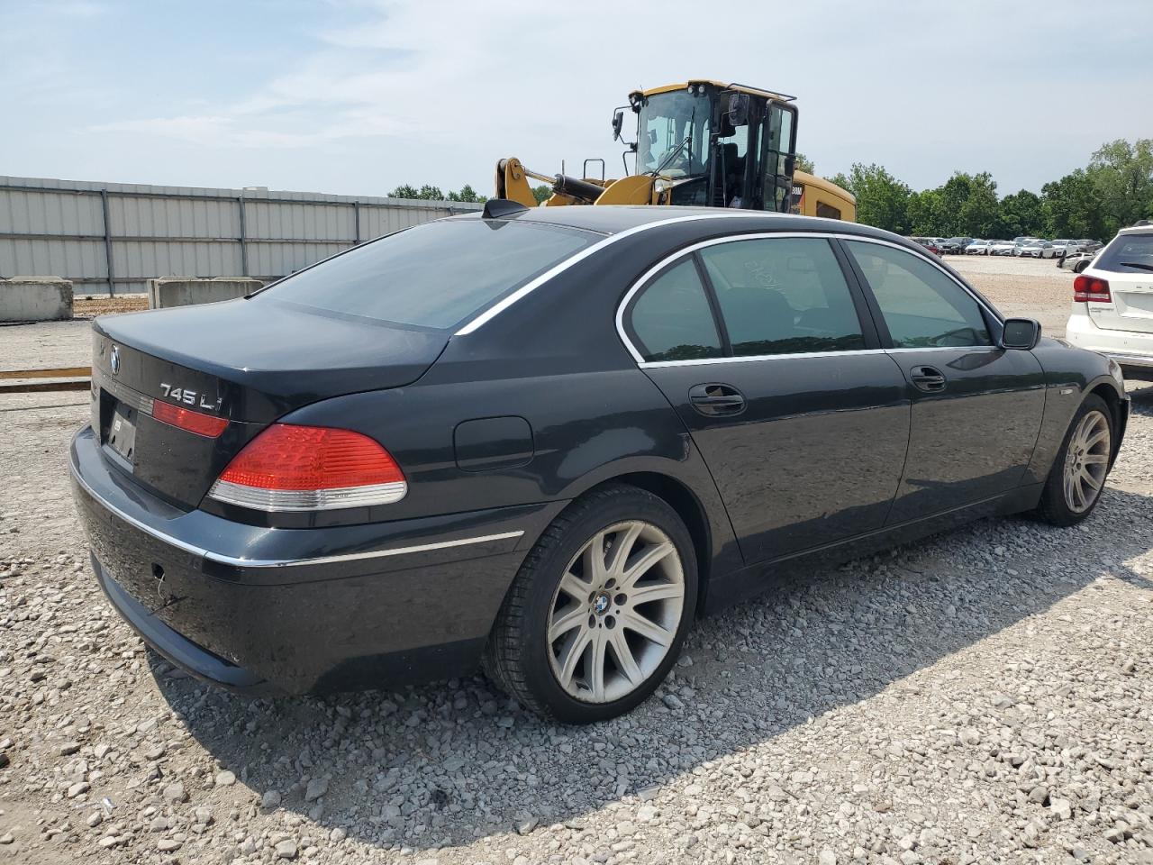 2005 Bmw 745 Li   Black vin: WBAGN63545DS59095