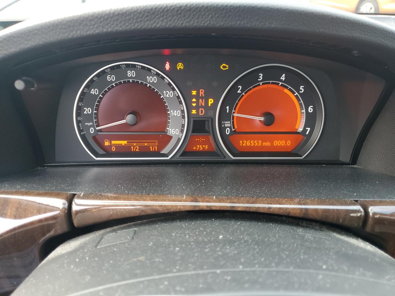 2005 Bmw 745 Li Black vin: WBAGN63545DS60733