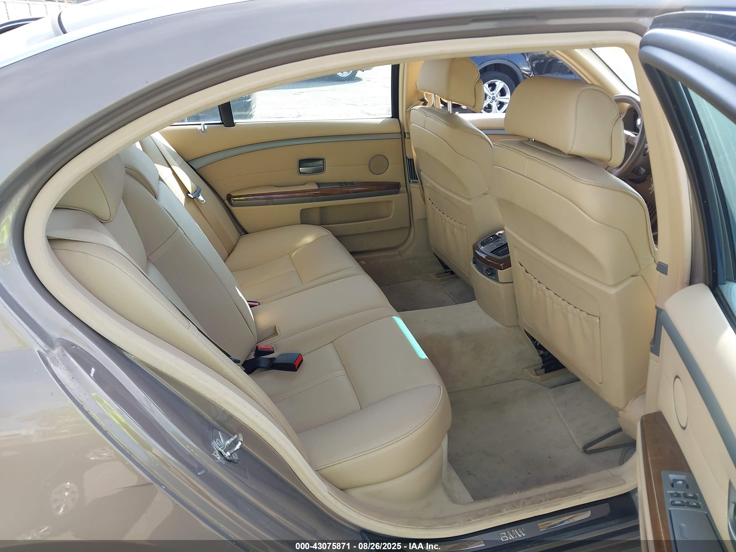 2004 Bmw 745li   Gray vin: WBAGN63554DS52347