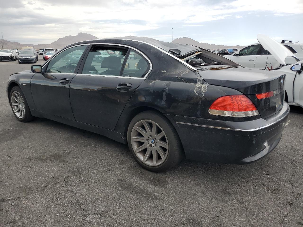 2005 Bmw 745 Li   Black vin: WBAGN63555DS58859