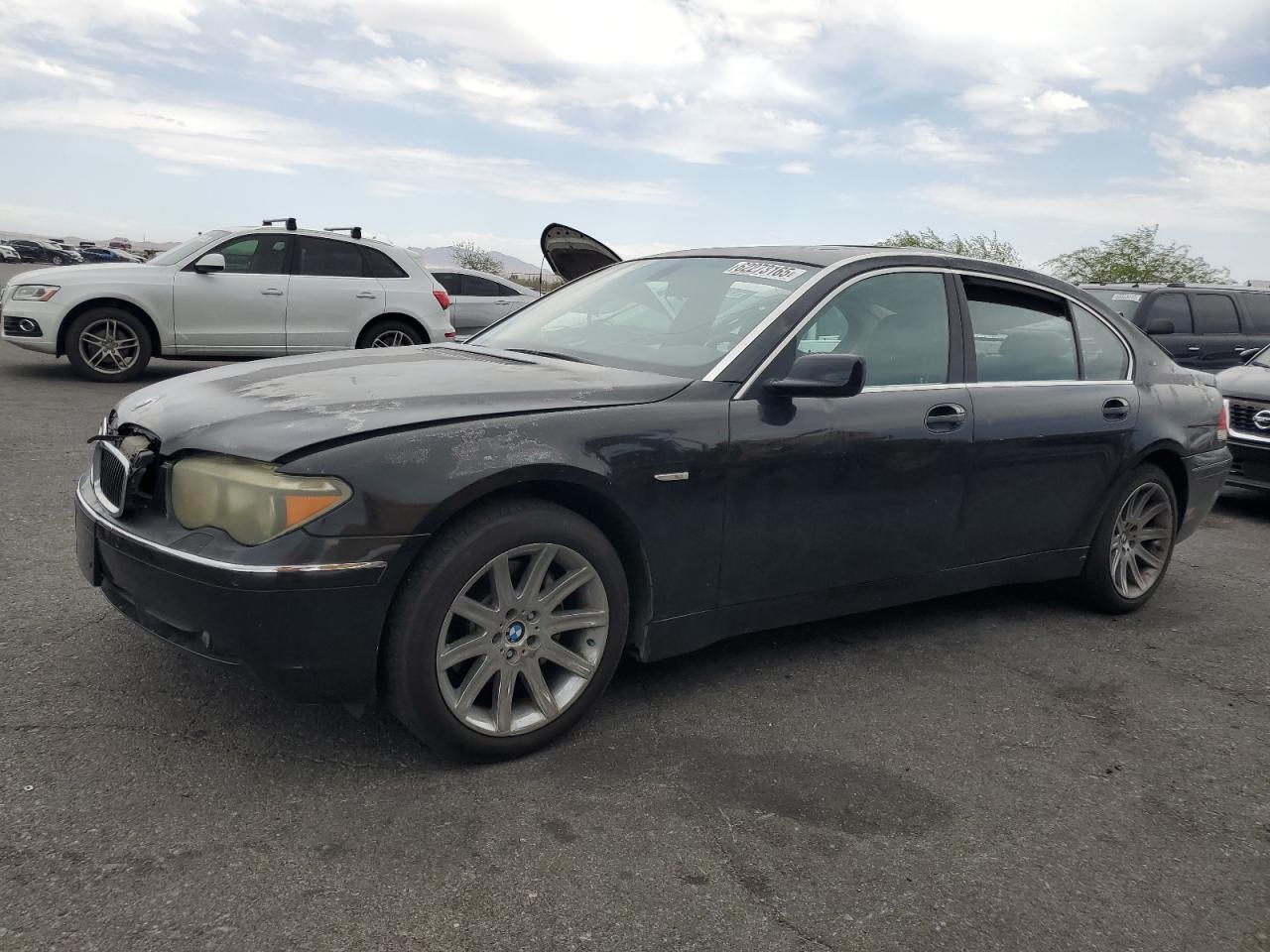 2005 Bmw 745 Li   Black vin: WBAGN63555DS58859
