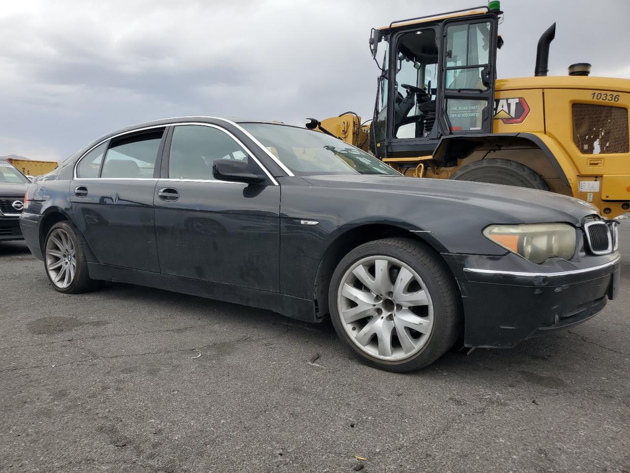 2005 Bmw 745 Li   Black vin: WBAGN63555DS58859