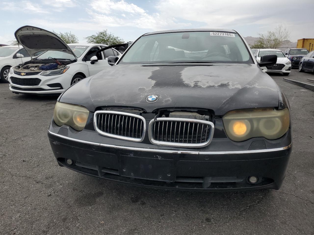 2005 Bmw 745 Li   Black vin: WBAGN63555DS58859