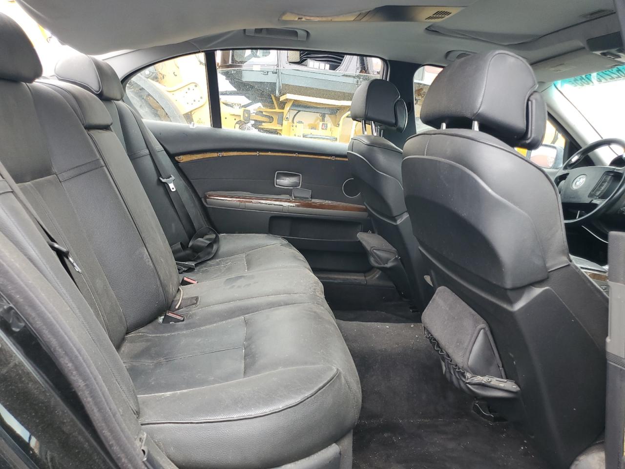 2005 Bmw 745 Li   Black vin: WBAGN63555DS58859
