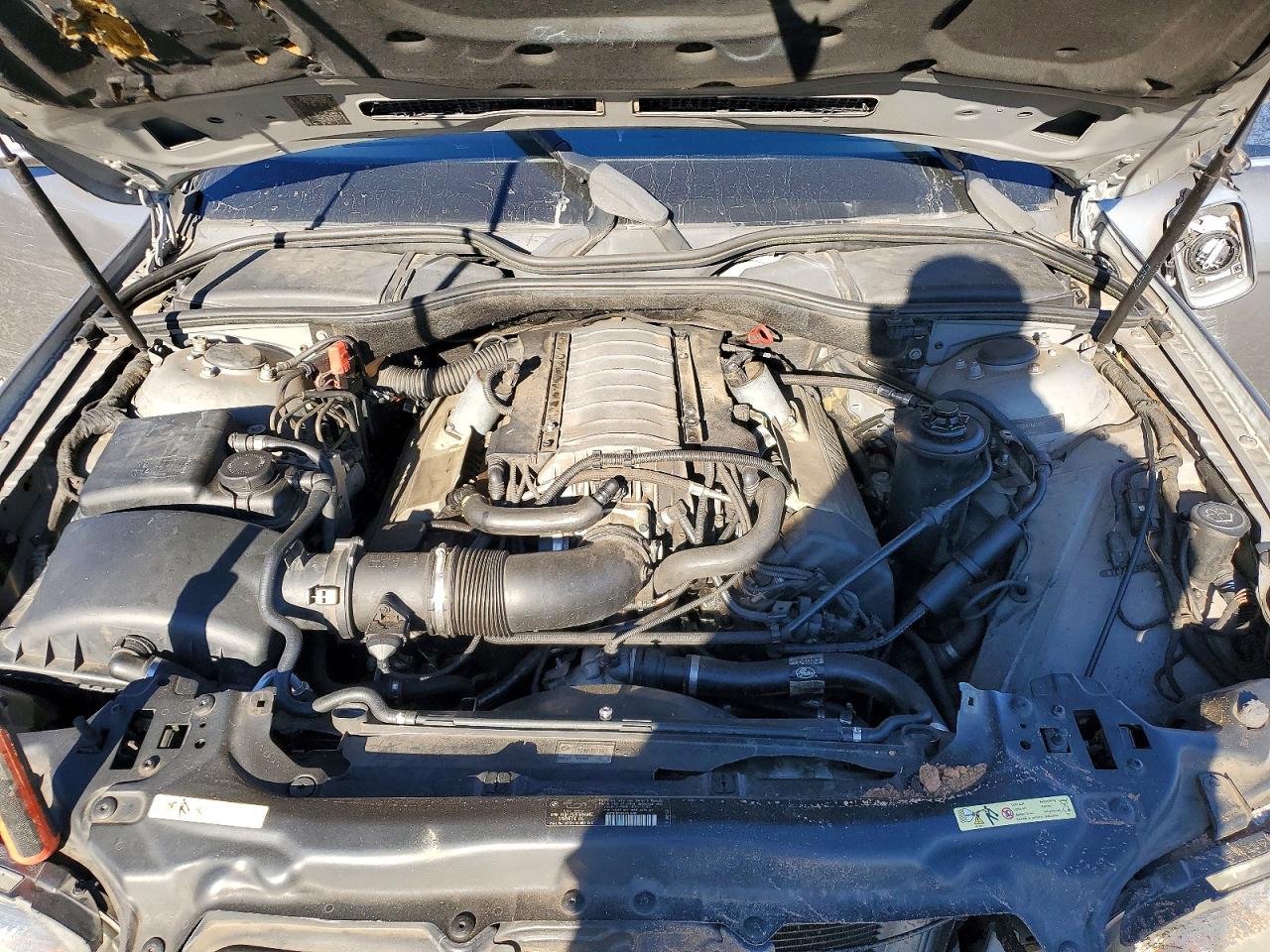 2005 Bmw 745 Li Gray vin: WBAGN63555DS59543