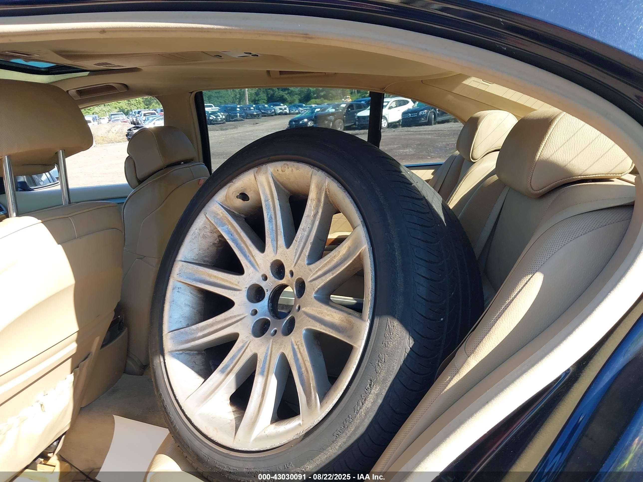 2004 Bmw 745li   Blue vin: WBAGN63564DS54706