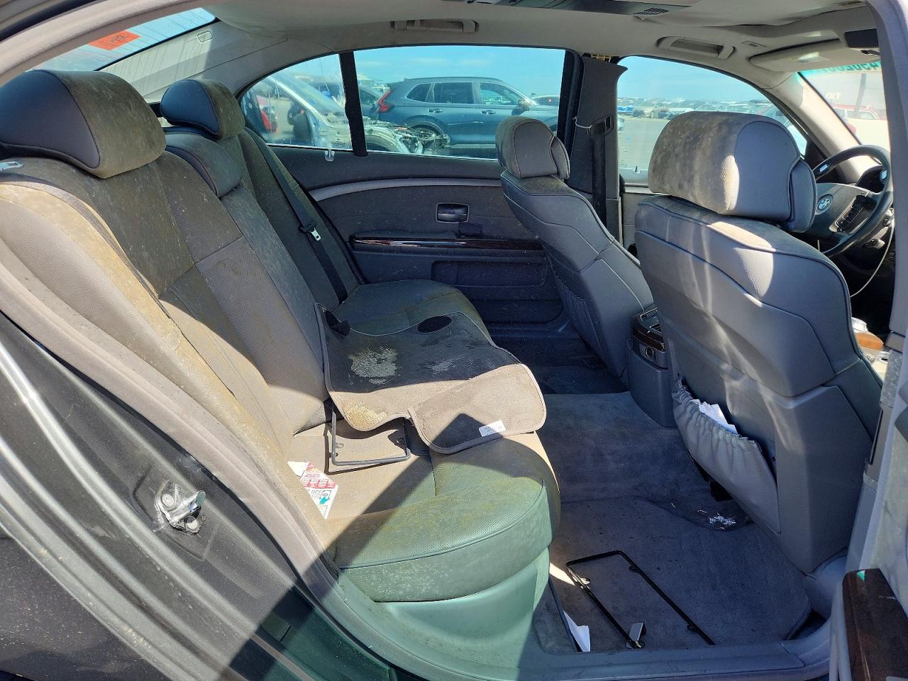 2005 Bmw 745 Li Gray vin: WBAGN63565DS57378