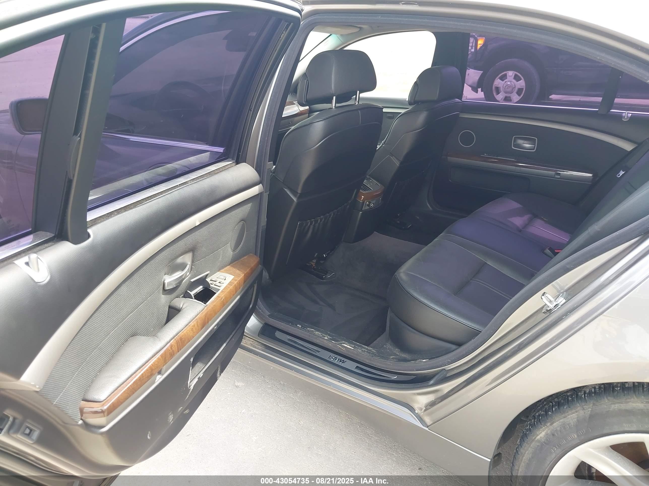2004 Bmw 745li   Gray vin: WBAGN63584DS55758