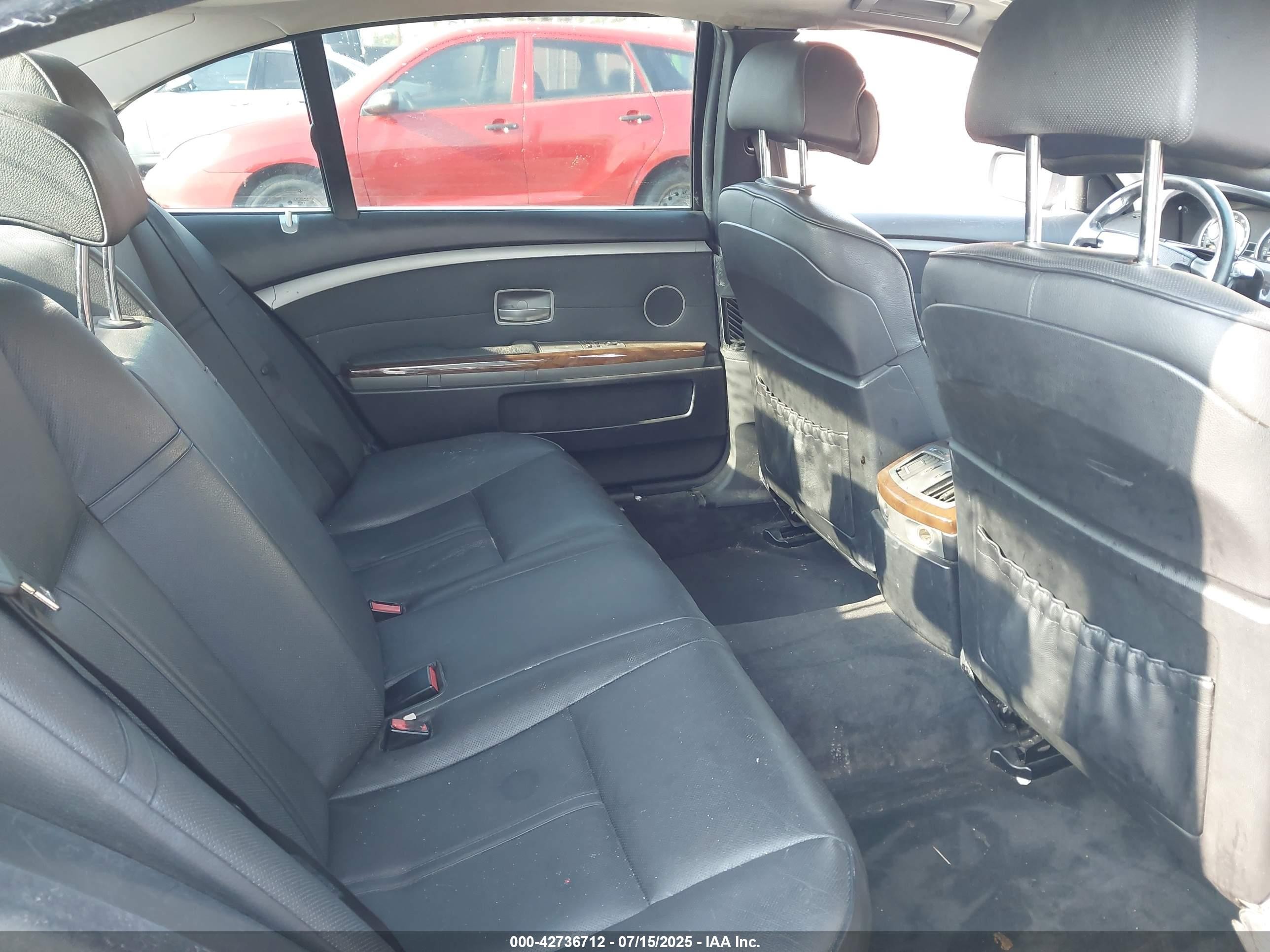 2004 Bmw 745li   Gray vin: WBAGN63594DS54716