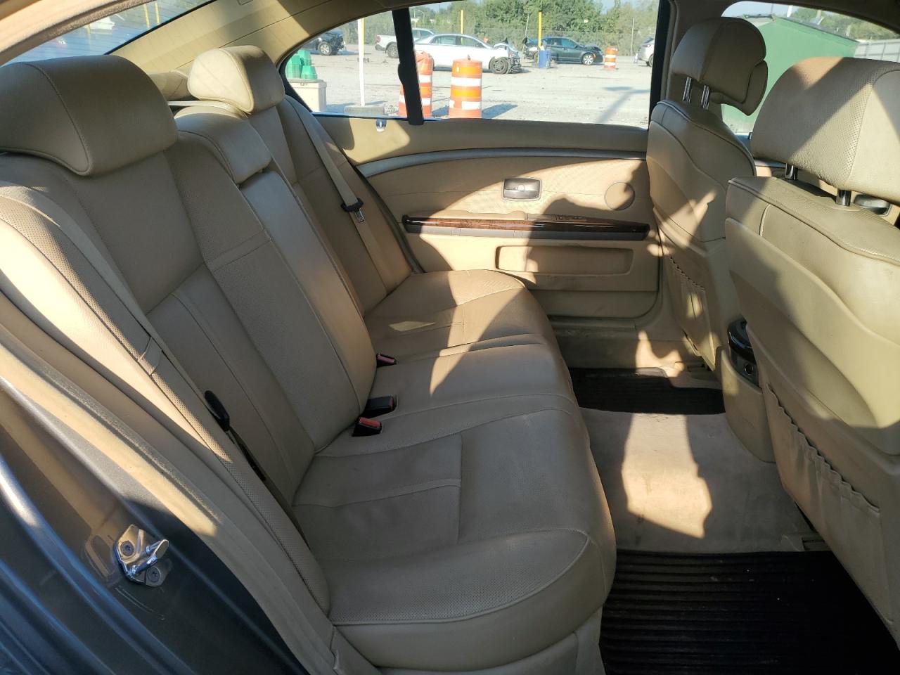 2005 Bmw 745 Li Gray vin: WBAGN635X5DS57917