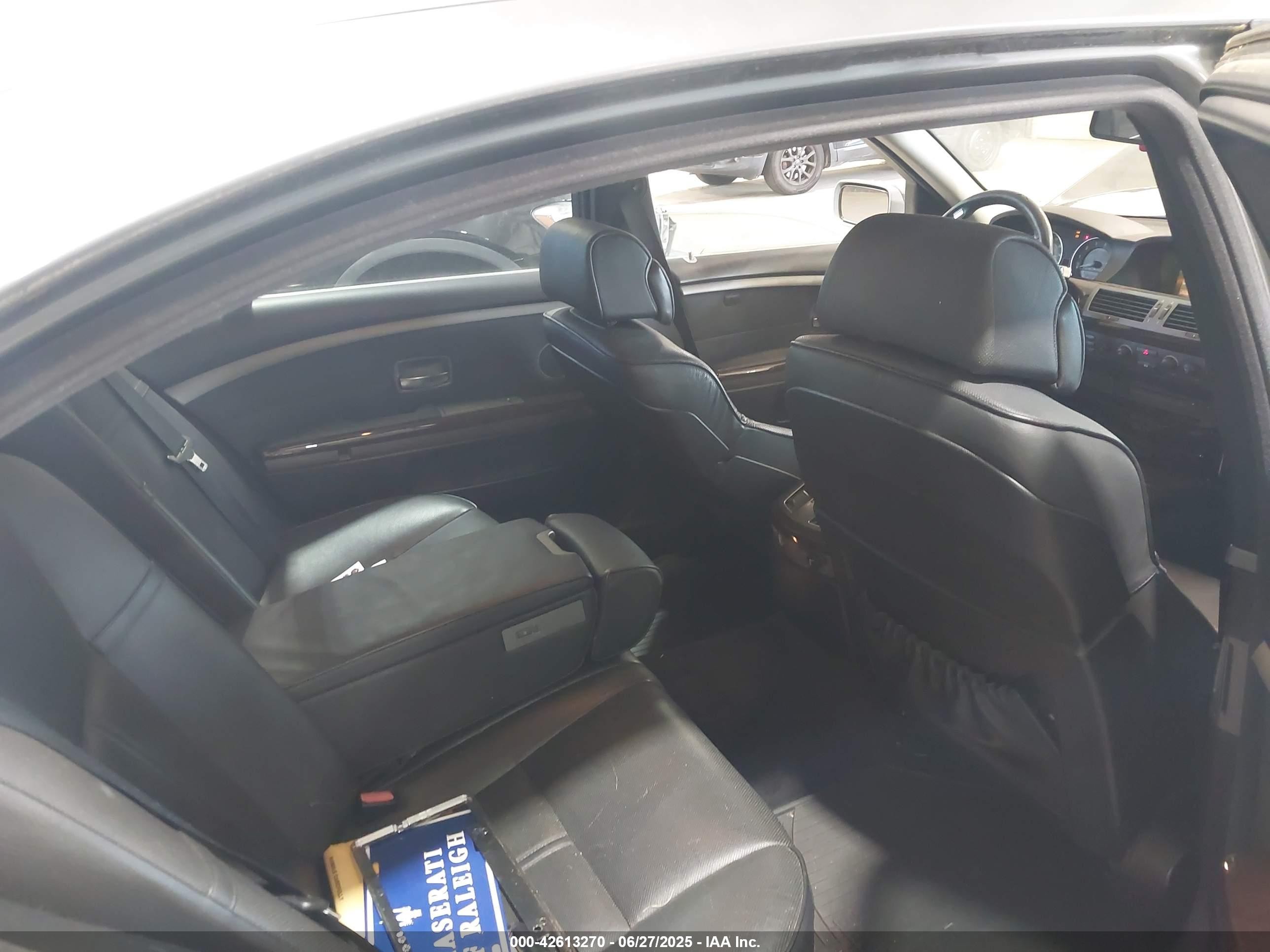 2005 Bmw 745li   Gray vin: WBAGN635X5DS60431