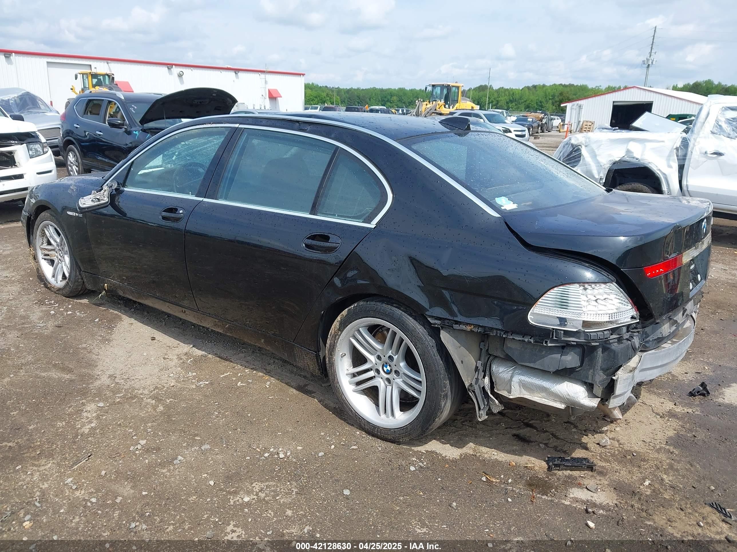 2003 Bmw 760li   Black vin: WBAGN83473DK10635