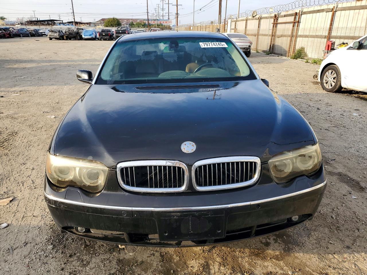 2004 Bmw 760 Li Black vin: WBAGN83534DK11131