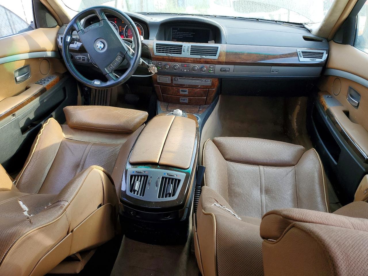 2004 Bmw 760 Li Black vin: WBAGN83534DK11131