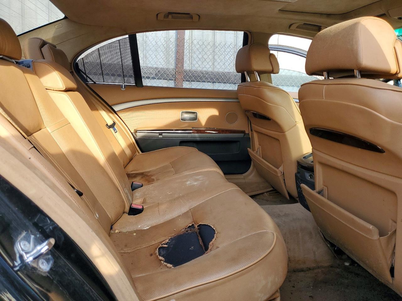 2004 Bmw 760 Li Black vin: WBAGN83534DK11131