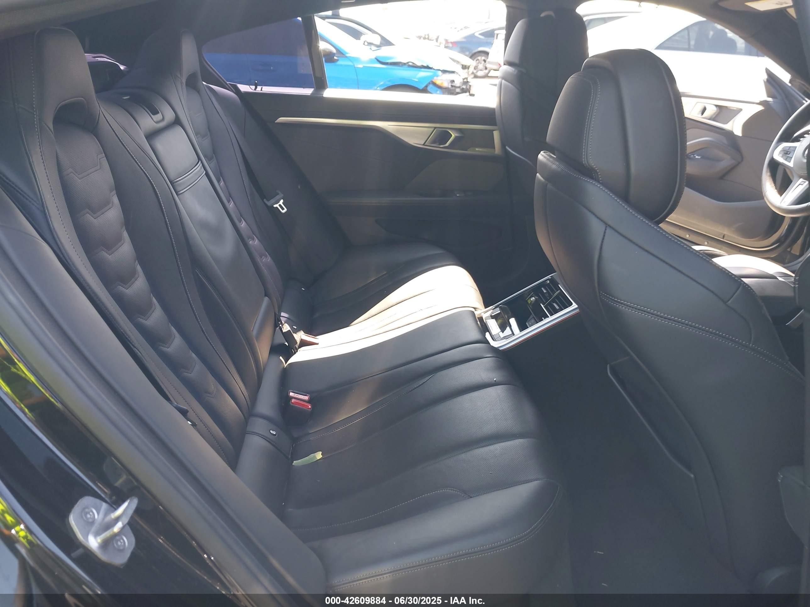 2022 Bmw 840 Gran Coupe I Black vin: WBAGV2C09NCJ50831
