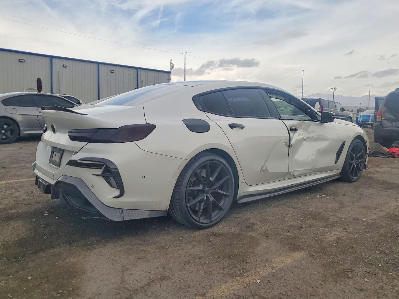 2020 Bmw 840i White vin: WBAGV2C0XLCE05244
