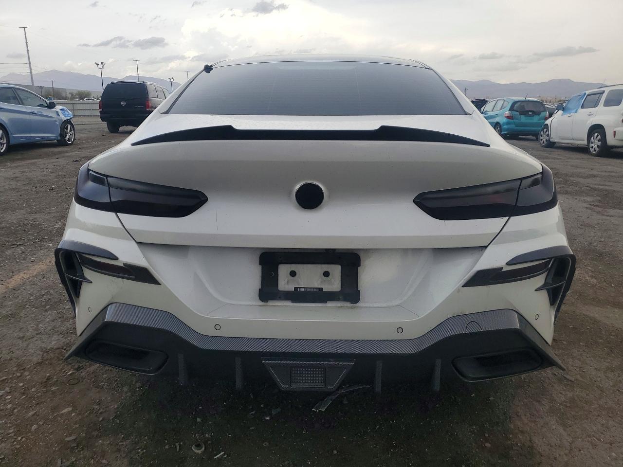 2020 Bmw 840i White vin: WBAGV2C0XLCE05244