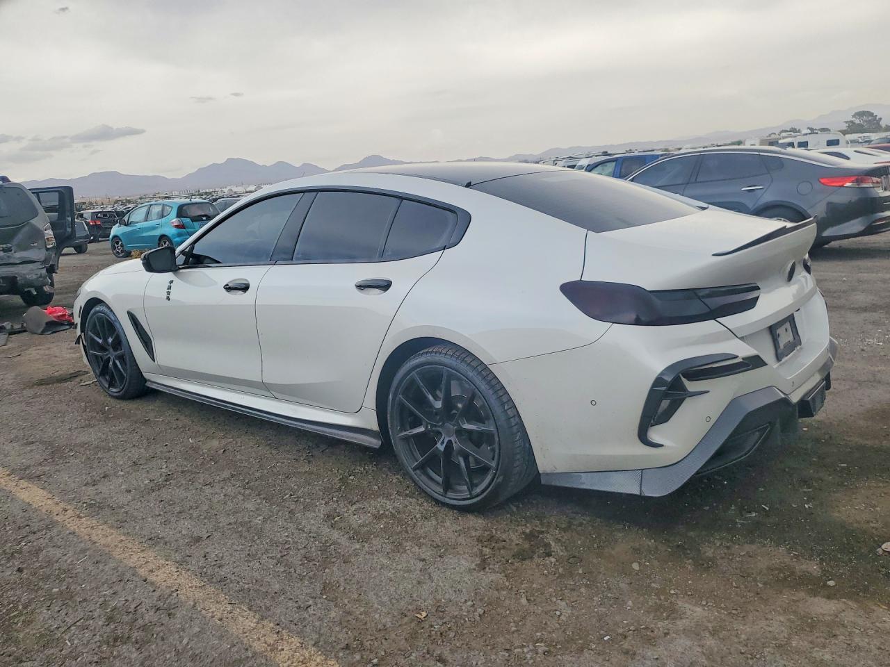 2020 Bmw 840i White vin: WBAGV2C0XLCE05244