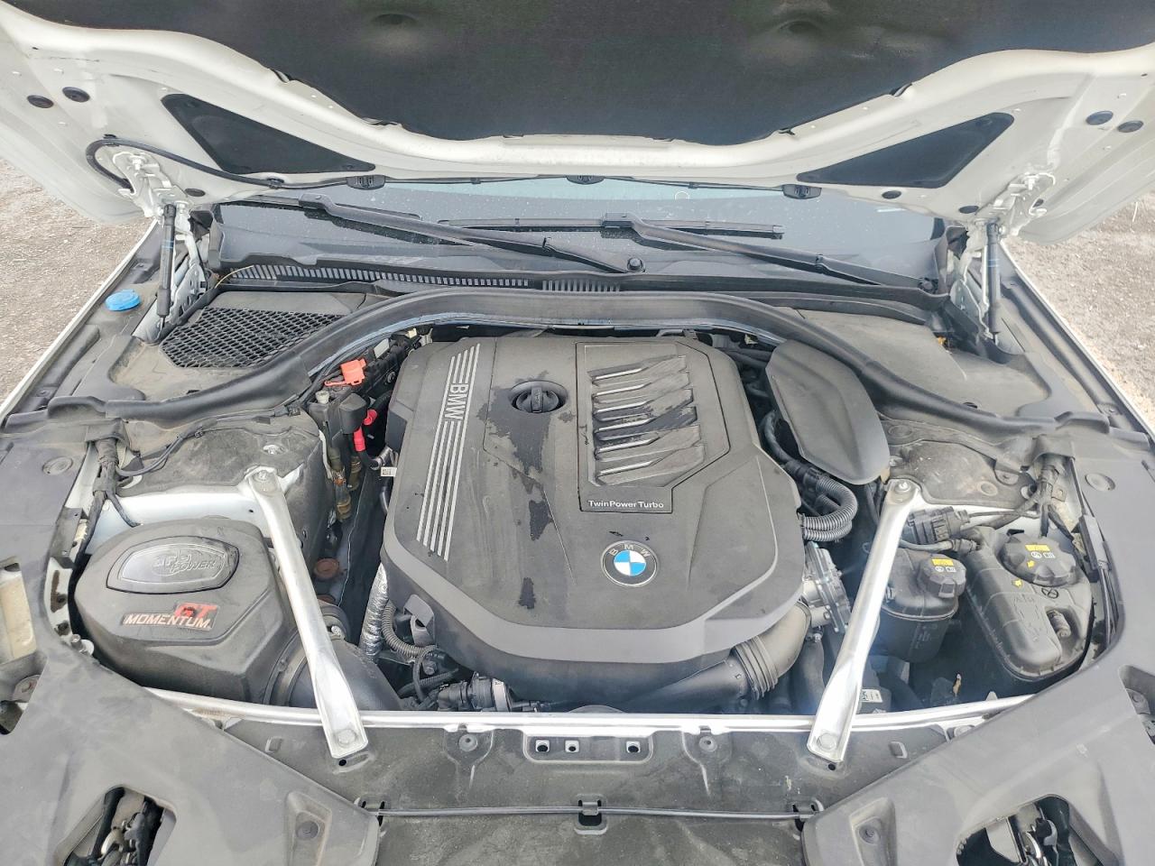 2020 Bmw 840i White vin: WBAGV2C0XLCE05244