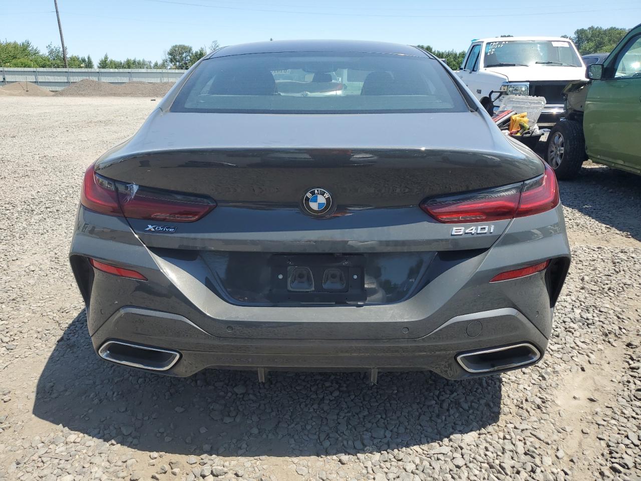 2022 Bmw 840xi    Gray vin: WBAGV4C00NCJ10004