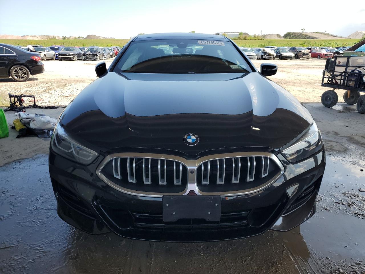 2023 Bmw 840xi    Черный vin: WBAGV4C05PCM99791