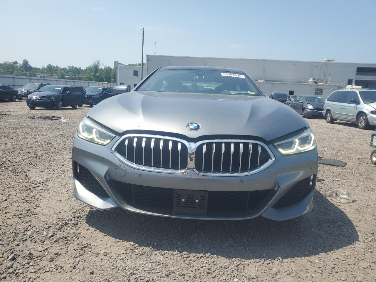 2022 Bmw 840xi    Gray vin: WBAGV4C07NCG86501