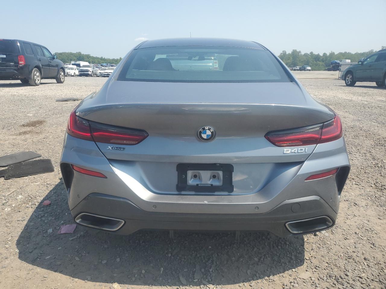 2022 Bmw 840xi    Gray vin: WBAGV4C07NCG86501