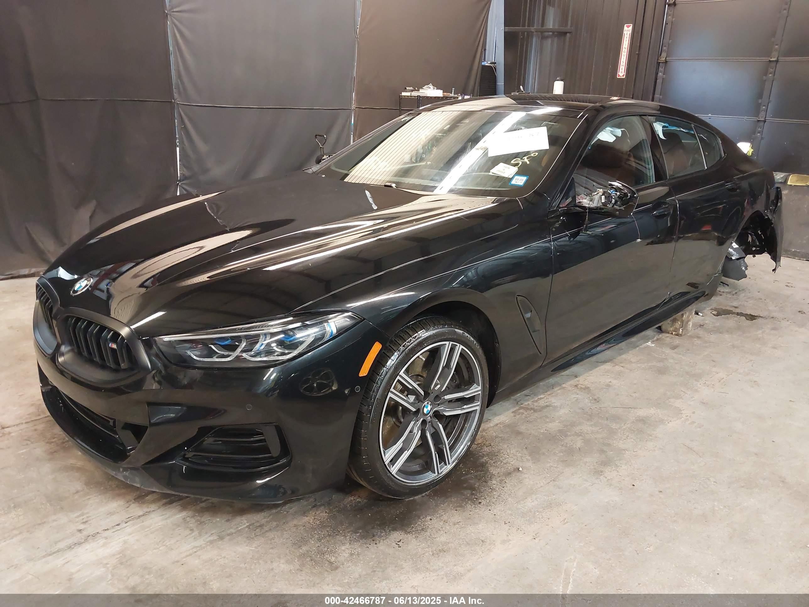 2023 Bmw M850i Gtan Coupe Xdrive Black vin: WBAGV8C04PCL19336
