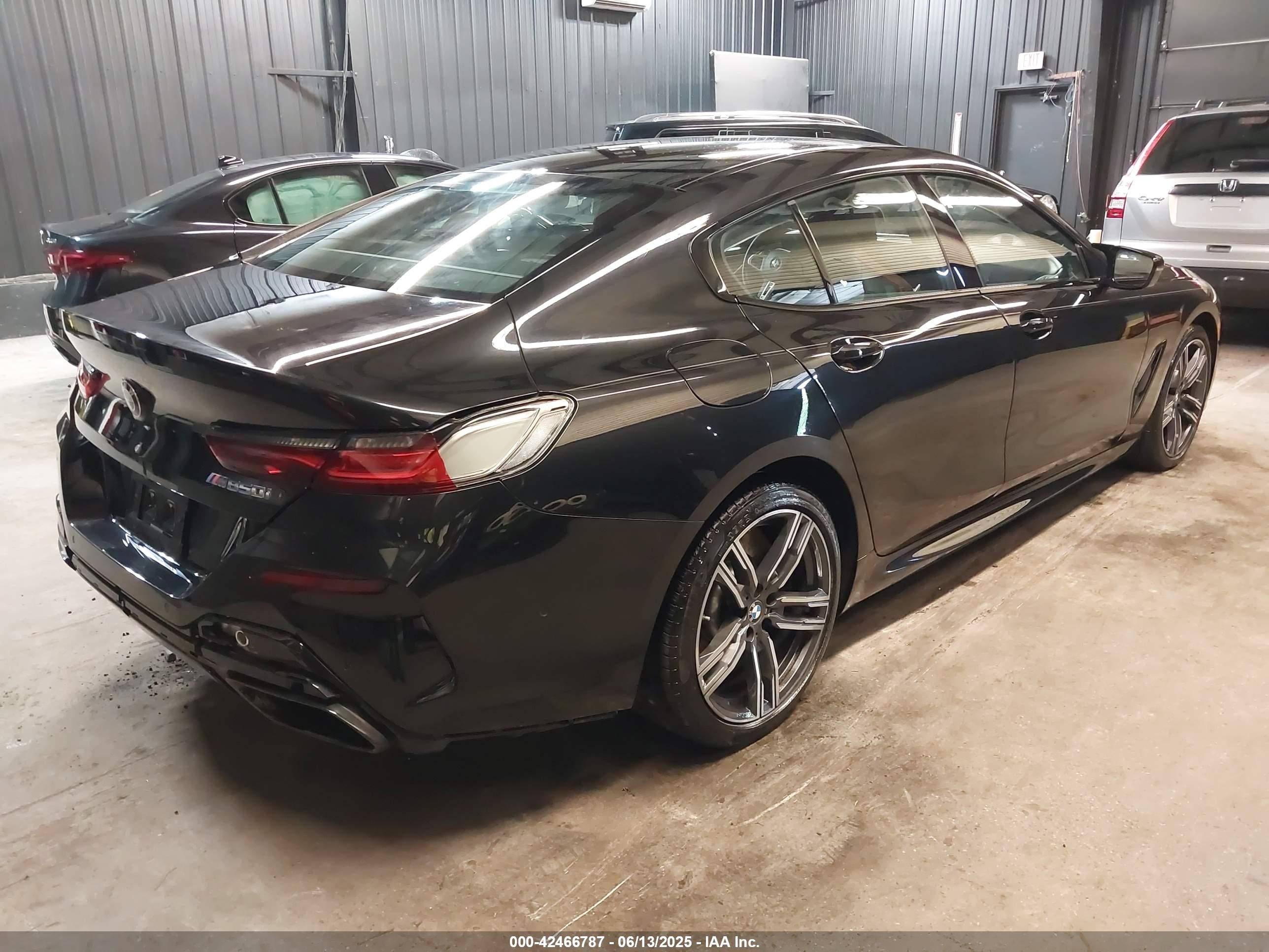 2023 Bmw M850i Gtan Coupe Xdrive Black vin: WBAGV8C04PCL19336