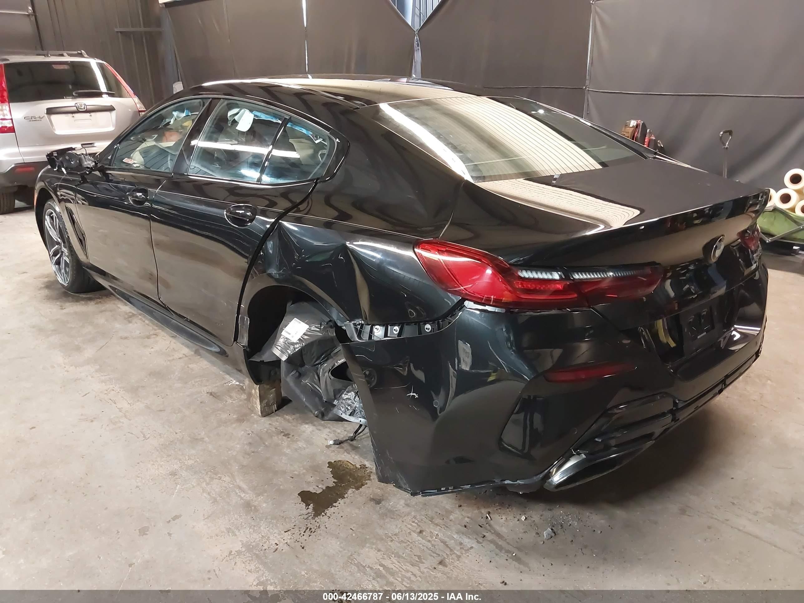 2023 Bmw M850i Gtan Coupe Xdrive Black vin: WBAGV8C04PCL19336